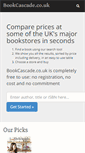 Mobile Screenshot of bookcascade.co.uk
